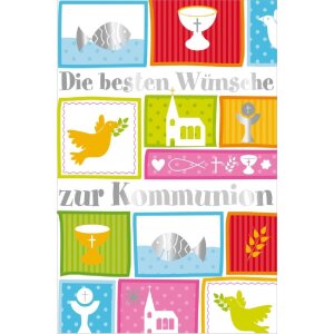 Artebene Karte Präge-Kommunion-Symbole