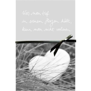 Artebene Karte Präge-Trauer-Steinherz