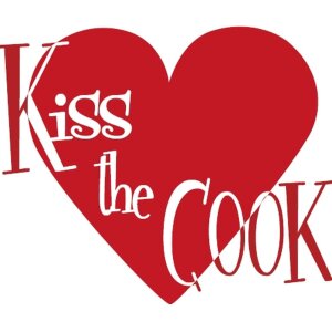 Papírové ubrousky srdce - Kiss the Cook -...