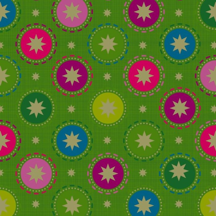 Papírové ubrousky Artebene dots-stars-zelené