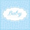 Papírové ubrousky Baby-bleu