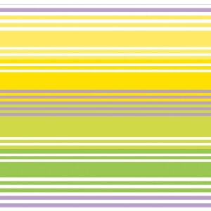 Papírové ubrousky s barevnými pruhy