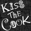 ARTEBENE papírové ubrousky Kiss the Cook-černé