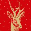 Papírové ubrousky Artebene roebuck-red-gold