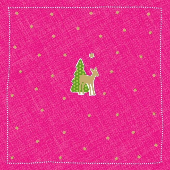 Papírové ubrousky Bambi-small-pink