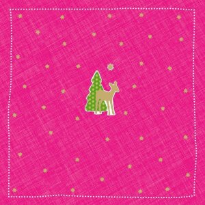 Papírové ubrousky Bambi-small-pink