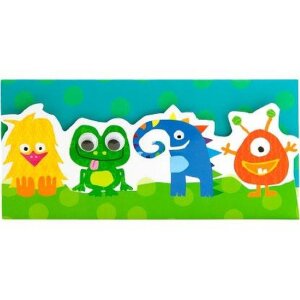 ARTEBENE Geldumschlag Little Monsters 23x11cm Farbe:...