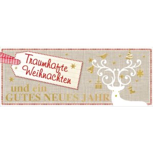 Artebene Karte Präge-Traumhafte Weihnachten-