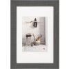 Dřevěný obrazový rám Walther HOME šedý 20x30 cm s paspartou 13x18 cm