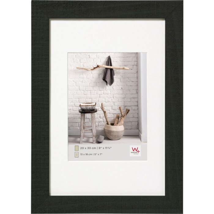 Dřevěný rám 30x45 cm černý HOME od firmy Walther