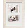 Dřevěný rám galerie Walther HOME krémově bílý 2 fotografie 10x15 cm