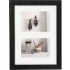 Dřevěný galerijní rám Walther HOME černý 2 fotografie 13x18 cm