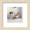 Dřevěný rám Walther HOME krémově bílý 30x30 s paspartou 18x18 cm