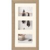 Walther galerijní rám Home 3 fotografie 13x18 cm béžovo-hnědý