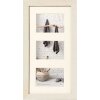 Rám galerie Walther Home 3 fotografie 13x18 krémově bílý