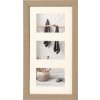 Walther galerijní rám Home 3 fotografie 15x20 cm béžovo-hnědý