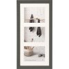 Rám galerie Walther Home 3 fotografie 15x20 šedá