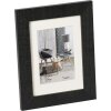 černý dřevěný rám HOME 15x20 cm