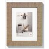 Dřevěný rám Walther HOME béžovo-hnědý 15x20 cm s paspartou 10x15 cm