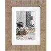 Dřevěný rám Walther HOME béžovo-hnědý 15x20 cm s paspartou 10x15 cm