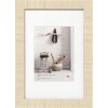 Dřevěný rám Walther Home cream white 18x24 cm passe-partout 13x18 cm