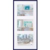 Plastový rámeček Walther New Lifestyle modrý 3 fotografie 15x20 cm