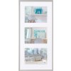 Rám galerie Walther New Lifestyle 3 fotografie 15x20 stříbrný