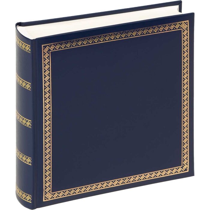 Walther fotoalbum PROMO | The chic tlusté modré 26x25 cm 100 bílých stran