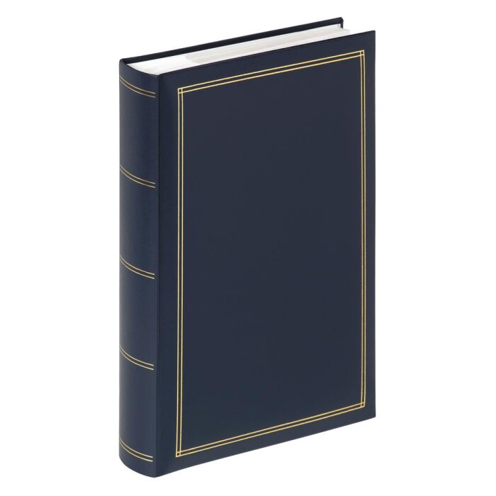 Walther slip-in album 300 fotografií 10x15 Monza blue Memo album s CD archivem
