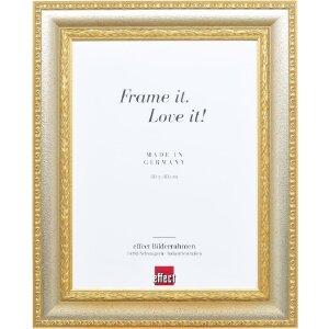 Effect dřevěný rám profil 31 s muzejním sklem 9x13 cm stříbrný