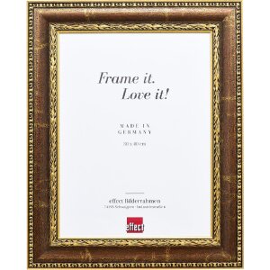 Effect Dřevěný rám Profil 31 s obyčejným sklem 50x75 cm, hnědý