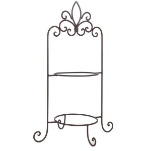 Clayre & Eef plate etagere 38x30,5x57 cm