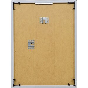 Effect Plastový rámeček 10x10 cm stříbrný s muzejním sklem