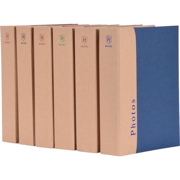 Henzo slip-in album Kapitola 200 fotografií 10x15 cm přírodní papír archivní sáček