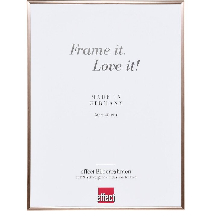 Effect Plastový rámeček 57x57 cm růžový pro puzzle s antireflexním umělým sklem