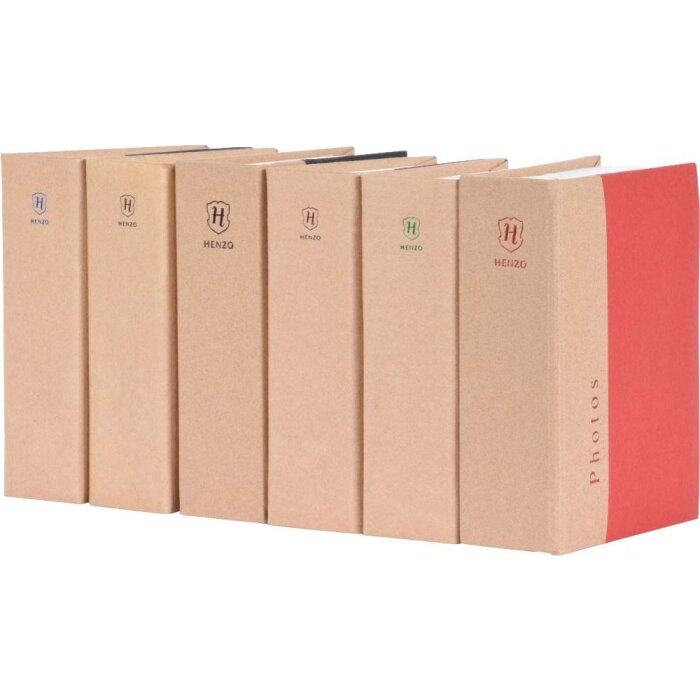 Henzo Minimax slip-in album Kapitola 100 fotografií 10x15 cm papírový obal formát na výšku