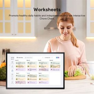 Fotocube PW156-CA Digitální obrazovka s kalendářem 15,6 palce černá