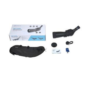 Sirui S6080A-BK Spektiv 20-60x80, diagonální pohled, pro venkovní použití