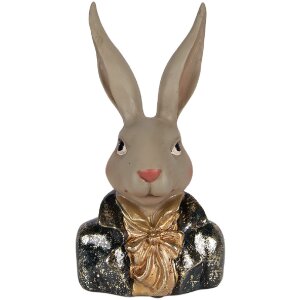 Clayre & Eef Socha králíka s zlatou...