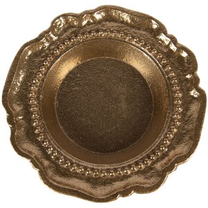 Clayre & Eef dekorativní miskička zlatá...