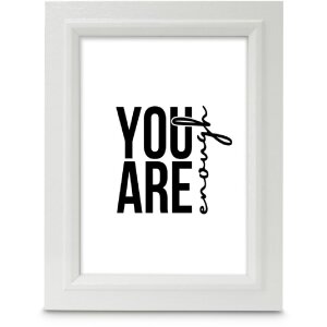 Hama Dřevěný rámeček Chic bílý nebo dub různé formáty