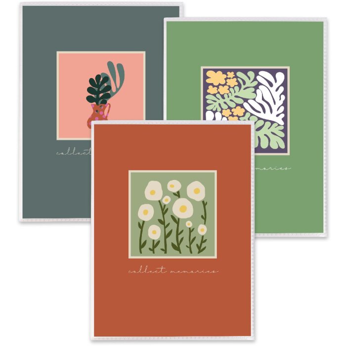 Goldbuch Vložkové album Aura – 32 fotek 10x15 cm, moderní květinový design