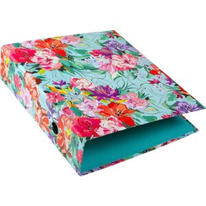 Goldbuch Folder Velvet Bloom 28x32 cm, zlatý, s reliéfním lemem a vnitřním zrcátkem