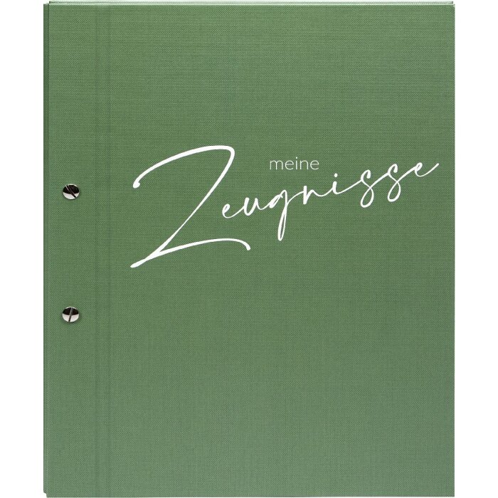 Goldbuch Mapa na známky štýlově zelená 24x31 cm