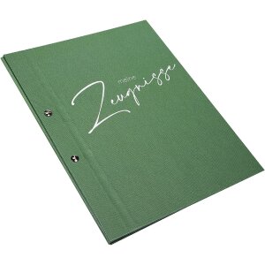 Goldbuch Mapa na známky štýlově zelená 24x31 cm