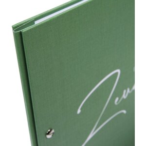 Goldbuch Mapa na známky štýlově zelená 24x31 cm