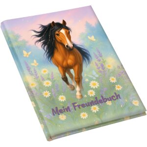 Goldbuch Kniha k přátelům Wiesenglück DIN A5 88 stran kvalitní tisk