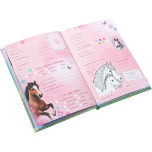 Goldbuch Kniha k přátelům Wiesenglück DIN A5 88 stran kvalitní tisk