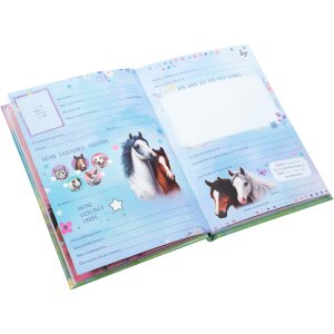 Goldbuch Kniha k přátelům Wiesenglück DIN A5 88 stran kvalitní tisk