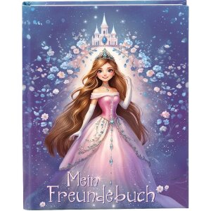 Goldbuch Kniha přátel Princeska Hvězdný les...